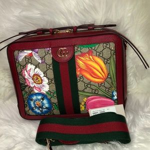 GG S. Flora Ophidia handbag